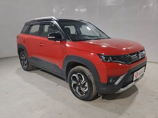 Used 2022 Maruti Suzuki Brezza ZXI Plus Dual Tone Petrol Manual exterior RIGHT FRONT CORNER VIEW