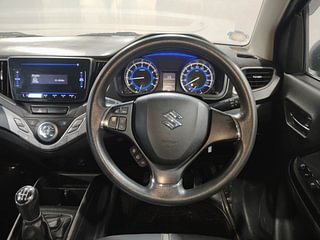 Used 2019 Maruti Suzuki Baleno Delta Petrol Manual interior STEERING VIEW
