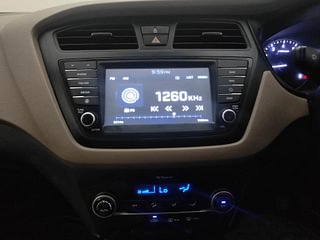 Used 2017 Hyundai Elite i20 Asta 1.2 Petrol Manual interior MUSIC SYSTEM & AC CONTROL VIEW