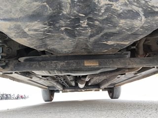 Used 2023 Tata Punch Adventure Rhythm Pack MT Petrol Manual extra REAR UNDERBODY VIEW (TAKEN FROM REAR)