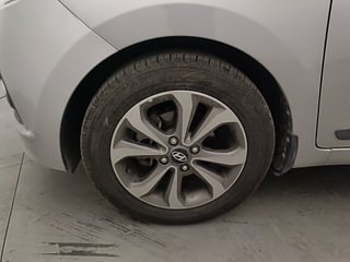 Used 2016 Hyundai Xcent SX AT (O) Petrol Petrol Automatic tyres LEFT FRONT TYRE RIM VIEW