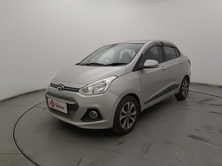 Used 2016 Hyundai Xcent SX AT (O) Petrol Petrol Automatic exterior LEFT FRONT CORNER VIEW