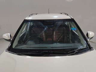 Used 2021 Mahindra XUV 300 W8 Petrol Petrol Manual exterior FRONT WINDSHIELD VIEW