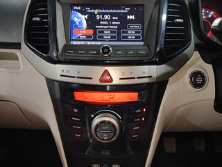 Used 2021 Mahindra XUV 300 W8 Petrol Petrol Manual interior MUSIC SYSTEM & AC CONTROL VIEW