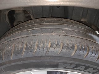 Used 2021 Mahindra XUV 300 W8 Petrol Petrol Manual tyres LEFT REAR TYRE TREAD VIEW
