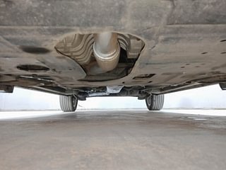 Used 2021 Mahindra XUV 300 W8 Petrol Petrol Manual extra FRONT LEFT UNDERBODY VIEW