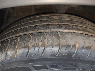 Used 2021 Mahindra XUV 300 W8 Petrol Petrol Manual tyres LEFT FRONT TYRE TREAD VIEW