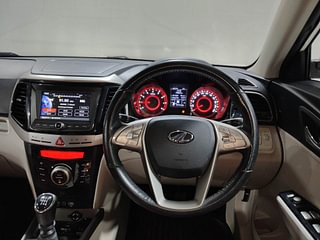 Used 2021 Mahindra XUV 300 W8 Petrol Petrol Manual interior STEERING VIEW