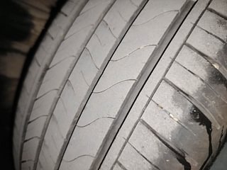 Used 2021 Volkswagen Polo Highline Plus 1.0L TSI Petrol Manual tyres LEFT REAR TYRE TREAD VIEW