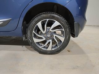 Used 2021 Maruti Suzuki Baleno Alpha Petrol Manual tyres LEFT REAR TYRE RIM VIEW