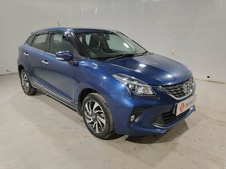 Used 2021 Maruti Suzuki Baleno Alpha Petrol Manual exterior RIGHT FRONT CORNER VIEW