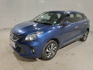Used 2021 Maruti Suzuki Baleno Alpha Petrol Manual exterior LEFT FRONT CORNER VIEW
