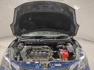 Used 2021 Maruti Suzuki Baleno Alpha Petrol Manual engine ENGINE & BONNET OPEN FRONT VIEW
