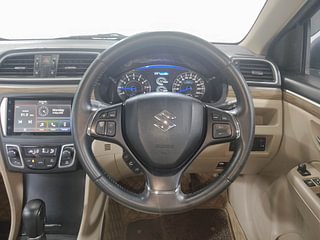 Used 2022 Maruti Suzuki Ciaz Alpha AT Petrol Petrol Automatic interior STEERING VIEW