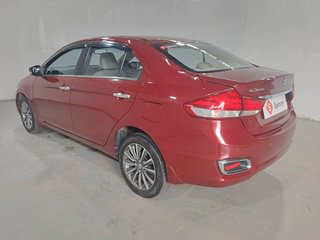 Used 2022 Maruti Suzuki Ciaz Alpha AT Petrol Petrol Automatic exterior LEFT REAR CORNER VIEW