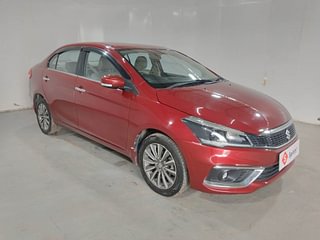 Used 2022 Maruti Suzuki Ciaz Alpha AT Petrol Petrol Automatic exterior RIGHT FRONT CORNER VIEW