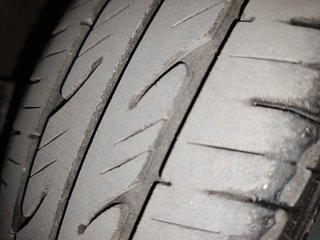 Used 2017 Hyundai Eon Era + Petrol Manual tyres LEFT FRONT TYRE TREAD VIEW