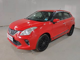Used 2018 Maruti Suzuki Baleno Zeta 1.2 Petrol Manual exterior LEFT FRONT CORNER VIEW