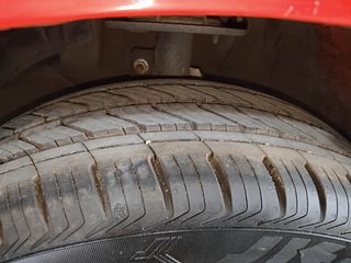 Used 2018 Maruti Suzuki Baleno Zeta 1.2 Petrol Manual tyres LEFT FRONT TYRE TREAD VIEW