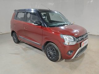 Used 2022 Maruti Suzuki Wagon R 1.2 ZXI Plus Dual Tone Petrol Manual exterior RIGHT FRONT CORNER VIEW