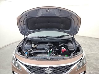 Used 2024 Maruti Suzuki Baleno Alpha MT Petrol Manual engine ENGINE & BONNET OPEN FRONT VIEW