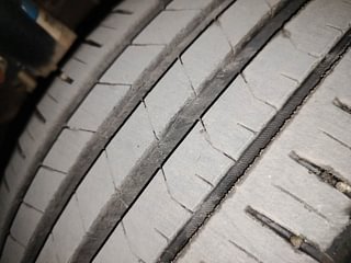 Used 2024 Maruti Suzuki Baleno Alpha MT Petrol Manual tyres LEFT FRONT TYRE TREAD VIEW