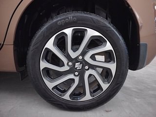 Used 2024 Maruti Suzuki Baleno Alpha MT Petrol Manual tyres LEFT REAR TYRE RIM VIEW
