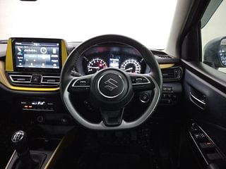 Used 2024 Maruti Suzuki Baleno Alpha MT Petrol Manual interior STEERING VIEW