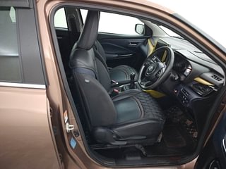 Used 2024 Maruti Suzuki Baleno Alpha MT Petrol Manual interior RIGHT SIDE FRONT DOOR CABIN VIEW