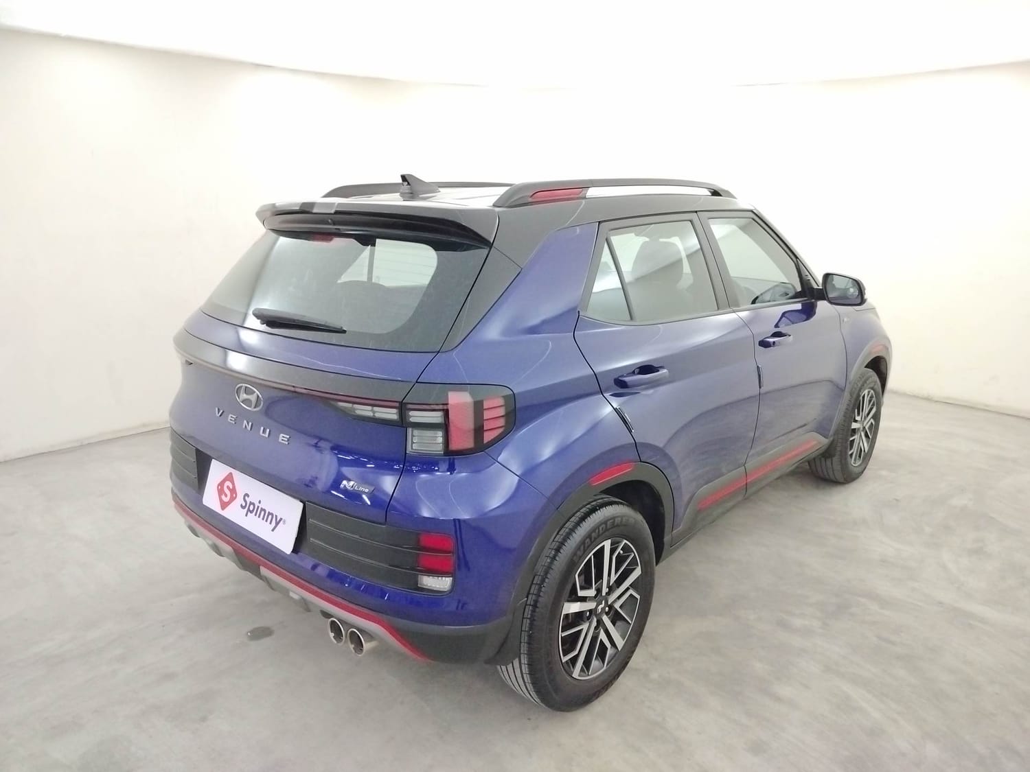 New Hyundai Venue N-Line exterior RIGHT REAR CORNER VIEW