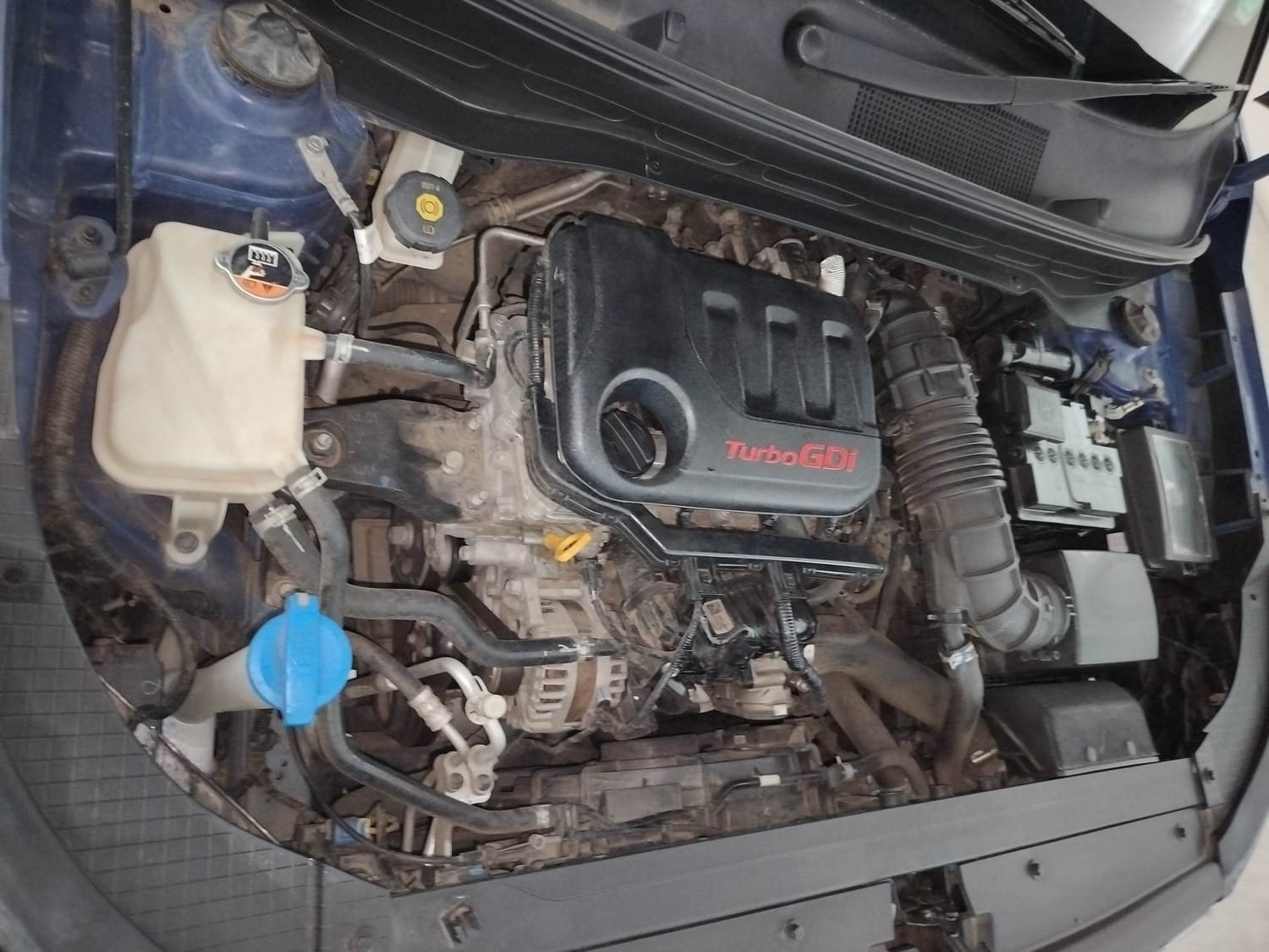 New Hyundai Venue N-Line engine ENGINE RIGHT SIDE VIEW