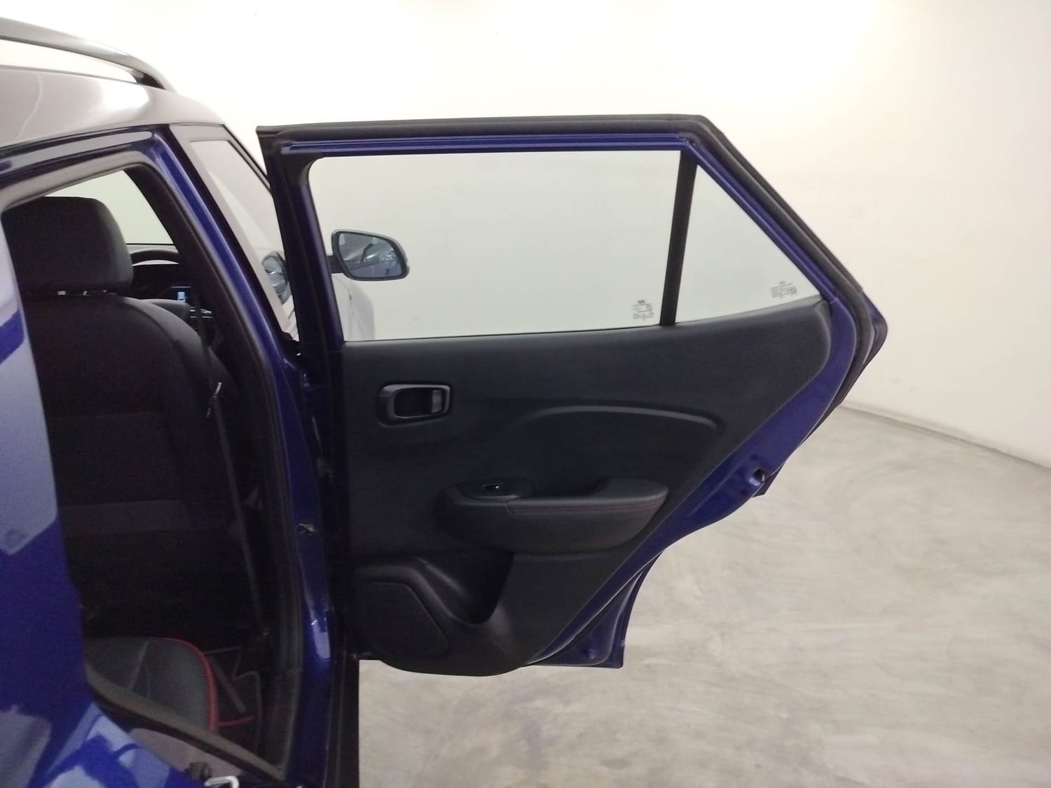 New Hyundai Venue N-Line interior RIGHT REAR DOOR OPEN VIEW