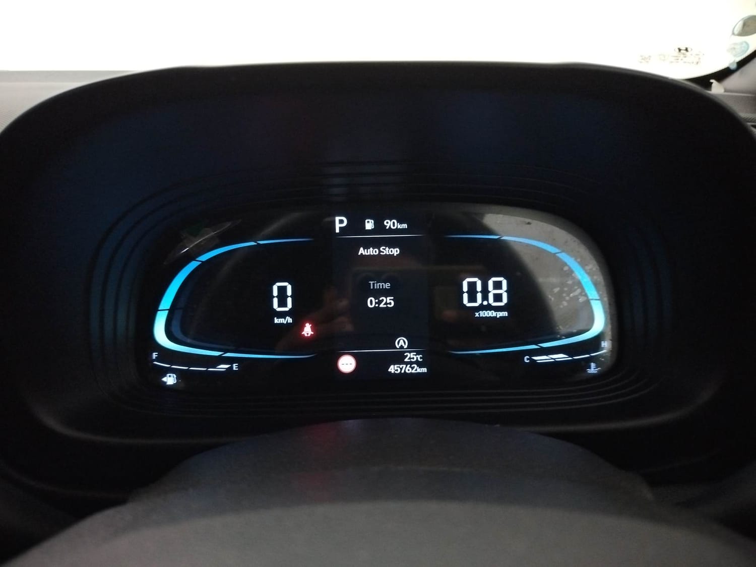 New Hyundai Venue N-Line interior CLUSTERMETER VIEW
