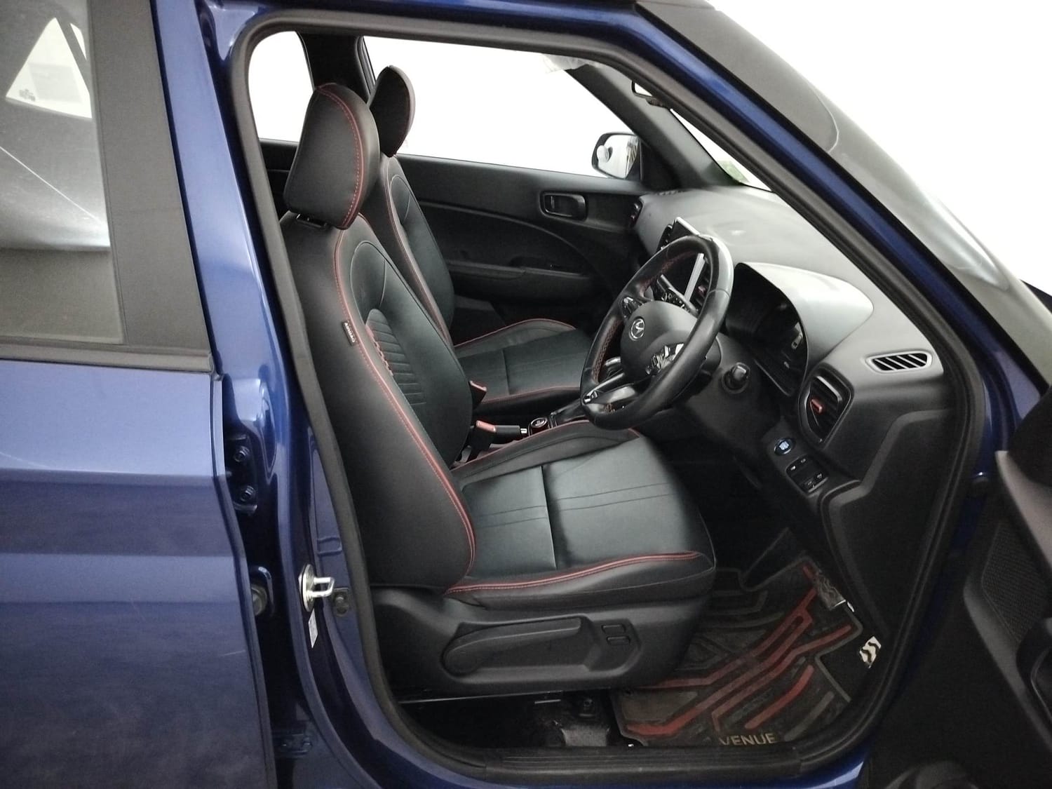 New Hyundai Venue N-Line interior RIGHT SIDE FRONT DOOR CABIN VIEW